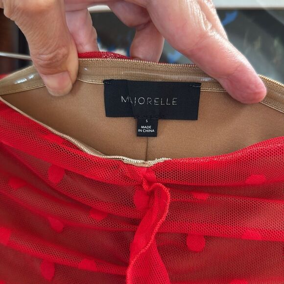 MAJORELLE  Brady in Red Dress Small - Picture 6 of 7